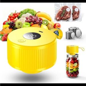 Yellow Vacuum Sealer